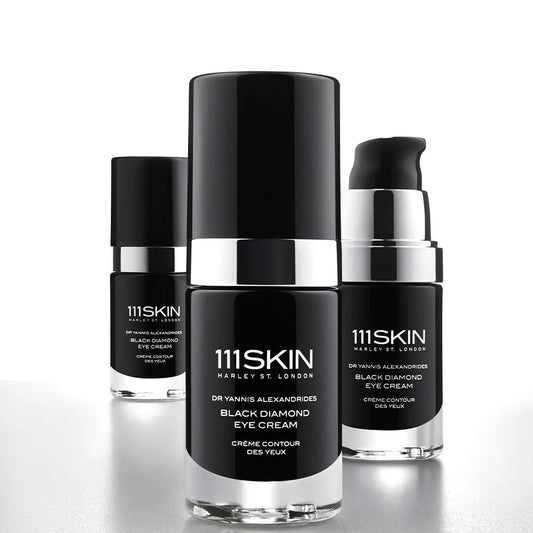 111SKIN Black Diamond Eye Cream 0.5Oz – revitalizing eye cream for anti-aging and brightening results.