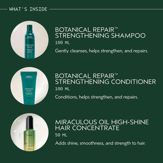 Aveda Gift of Radiance Botanical Repair & Miraculous Oil Set