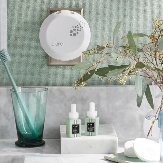 NEST New York Wild Mint & Eucalyptus Pura Smart Home Diffuser Refill Duo