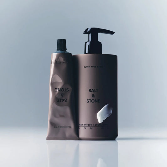Salt & Stone Hydrating Body Lotion - Black Rose & Oud