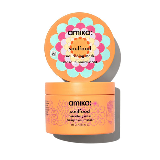 Amika Soulfood Nourishing Mask 8 oz – deep conditioning treatment for soft, healthy hair.
Ask ChatGPT