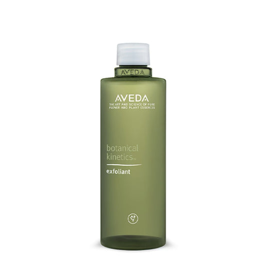 Aveda Botanical Kinetics Exfoliant 150 ml bottle – non-abrasive liquid exfoliator for smoother, refreshed, and radiant-looking skin.