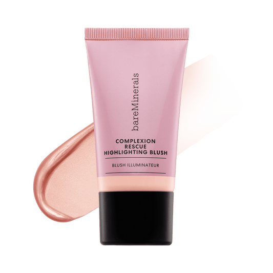 bareMinerals Complexion Rescue Highlighting Blush Opal Glow – luminous cream blush for a radiant, dewy look