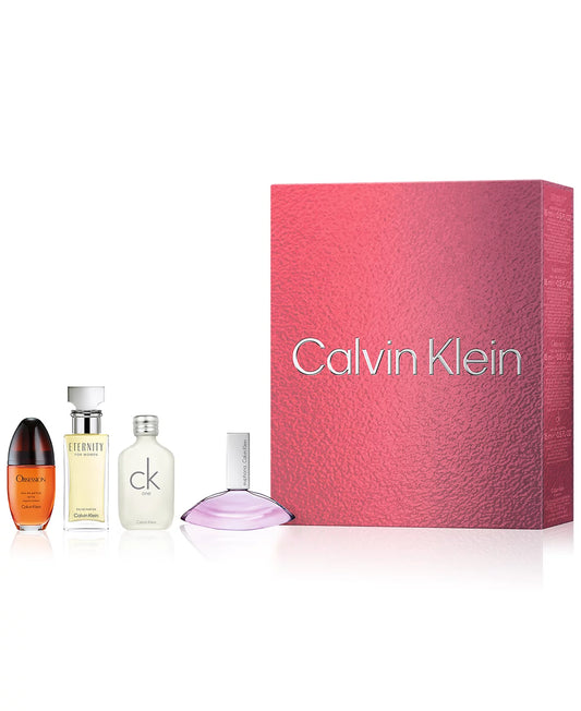 Calvin Klein Women’s Fragrance Coffret Gift Set – $104 Value, Elegant Perfume Collection
