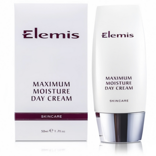 Elemis Maximum Moisture Day Cream 50ml jar with hydrating formula