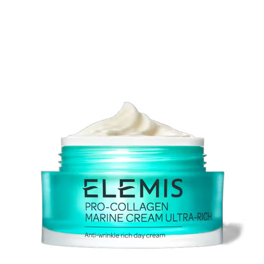 Elemis Pro-Collagen Marine Cream Ultra Rich 50ml nourishing anti-aging face cream.