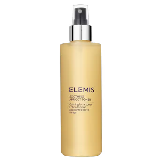 Elemis Soothing Apricot Toner 200ml – gentle toner for calming and refreshing sensitive skin.