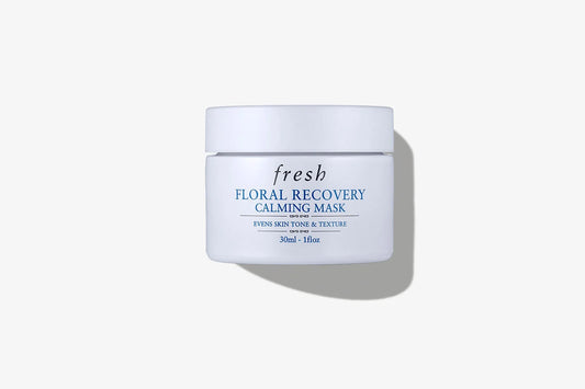 Fresh Floral Recovery Calming Mask 1 oz jar for gentle skin soothing and hydration