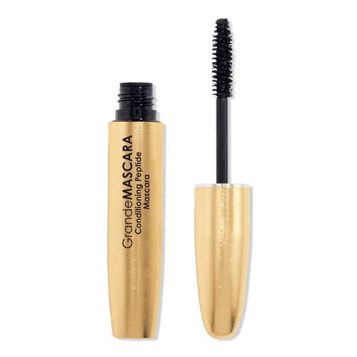 Grande Mascara for volumizing and lengthening lashes with a rich, black formula