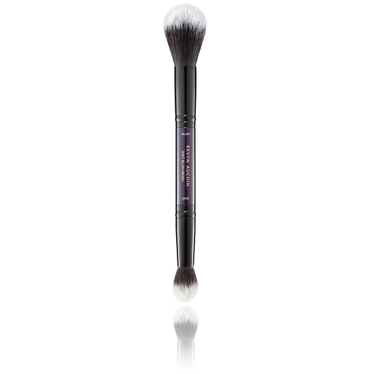 Kevyn Aucoin Duet Blush Brush – Dual-ended brush for precise blush application and blending