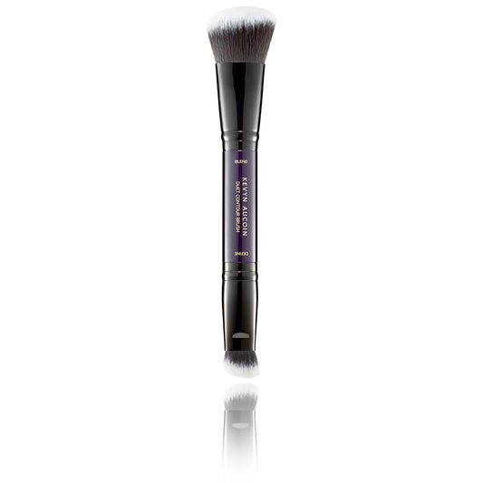 Kevyn Aucoin Duet Contour Brush – Dual-ended brush for contouring and blending makeup