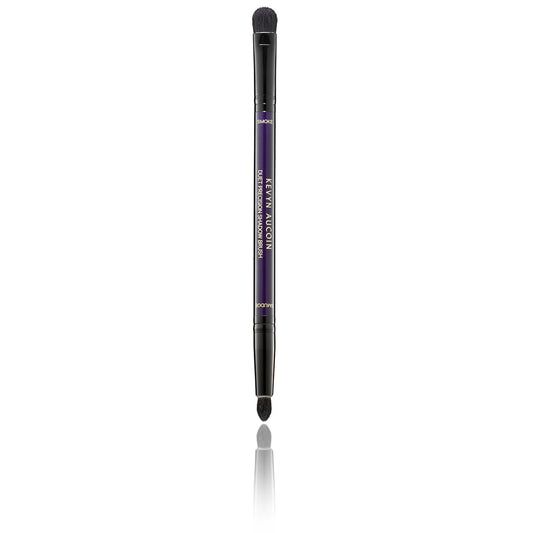 Kevyn Aucoin Duet Precision Shadow Brush – Dual-ended brush for precise eyeshadow application