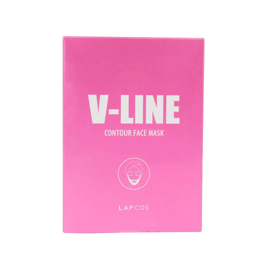 LAPCOS V Line Contour Face Mask 5 Pack for firming and lifting