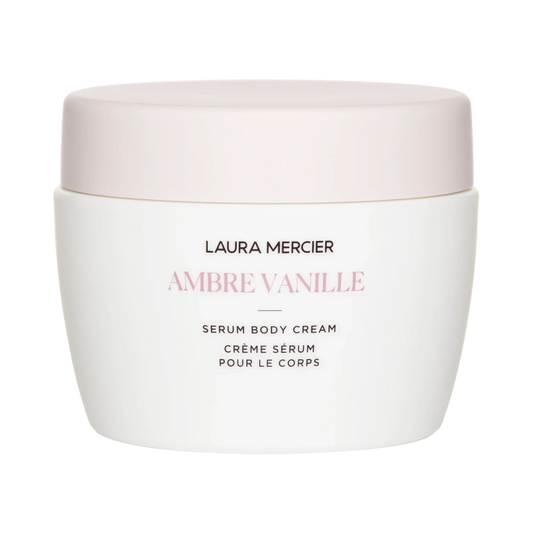Laura Mercier Ambre Vanille Serum Body Cream 200 mL – nourishing body cream with warm amber vanilla scent