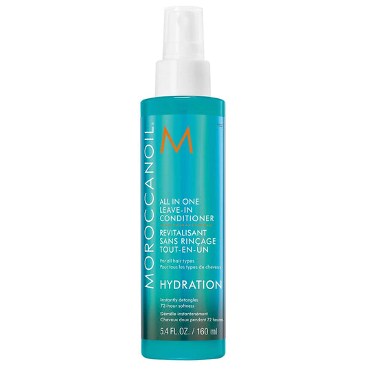 Moroccanoil All-in-One Leave-In Conditioner, 5.4 oz – Detangles, Hydrates, and Protects Hair with Argan Oil