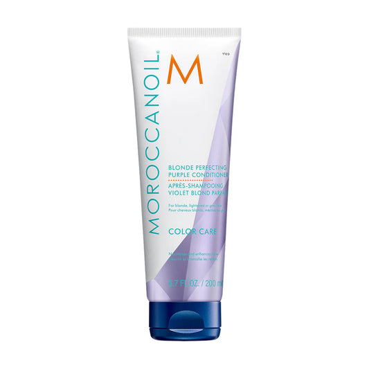 Moroccanoil Blonde Perfecting Purple Conditioner 6.7 OZ to tone and brighten blonde hair