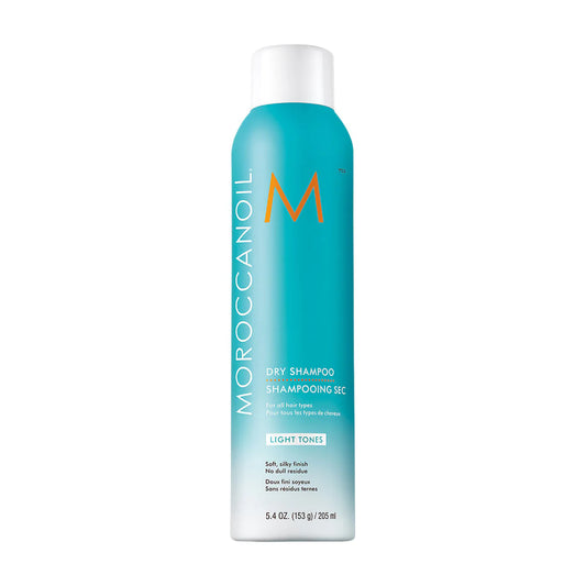Moroccanoil Dry Shampoo Light Tones 5.4 OZ for refreshed, residue-free hair