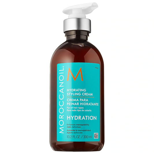 Moroccanoil Hydrating Styling Cream, 10.2 oz – Moisturizing Cream for Smooth, Flexible Hold and Shine