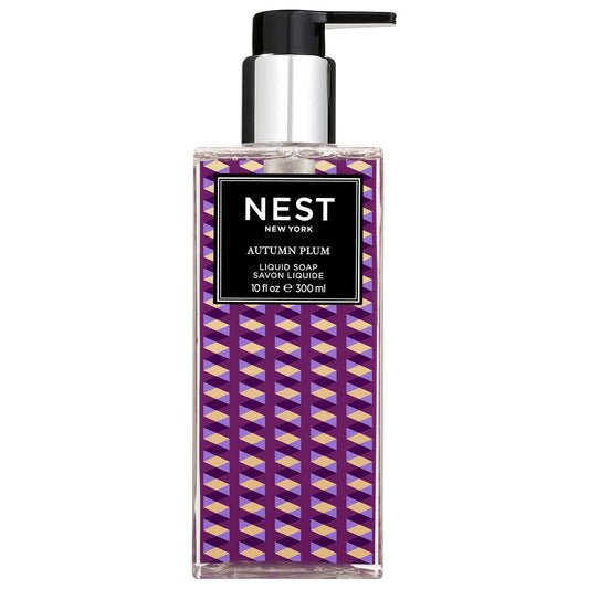 NEST New York Autumn Plum Liquid Soap 10 oz for a rich, fruity seasonal cleanse