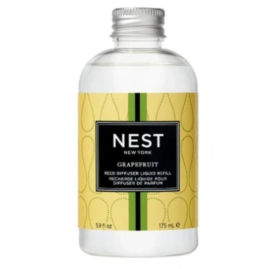 NEST New York Grapefruit Reed Diffuser Refill 5.9 Oz – bright, citrus-scented home fragrance.
