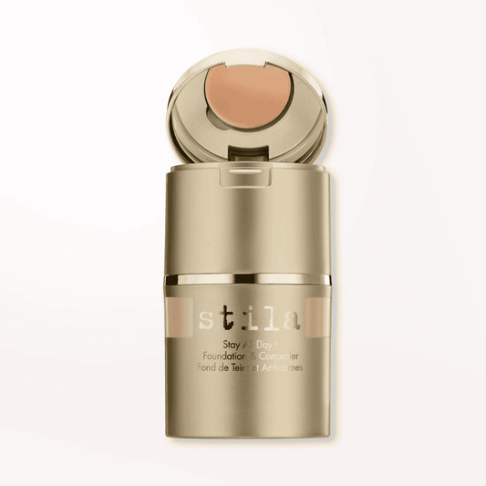 Stila Stay All Day Foundation & Concealer in Porcelain – long-wear, full coverage base