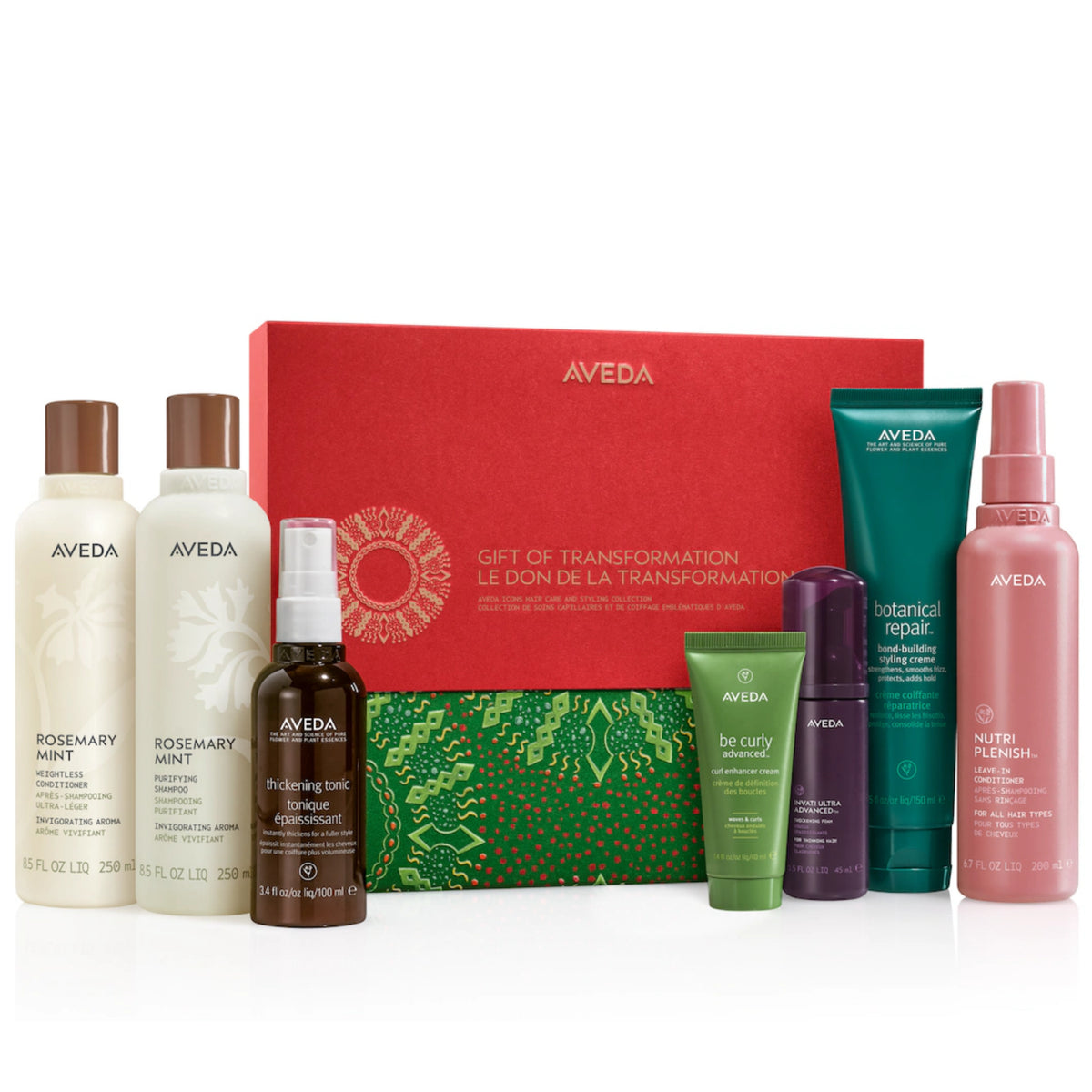 AVEDA Gift of Transformation Hair Care & Styling Icons Set