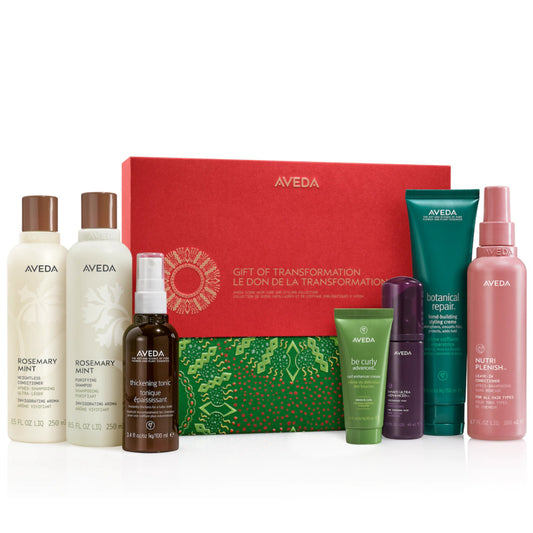 AVEDA Gift of Transformation Hair Care & Styling Icons Set