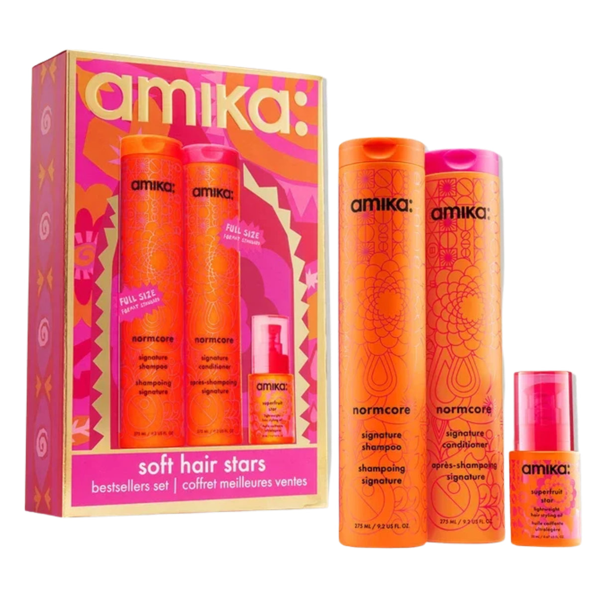 Amika Normcore Soft Hair Stars Holiday Set