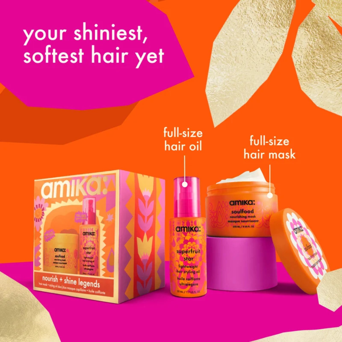 Amika Nourish + Shine Legends Holiday Set