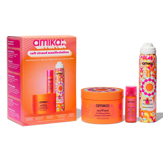 Amika Soft Strand Manifestation Nourishing Hair Care Set (3-Piece)