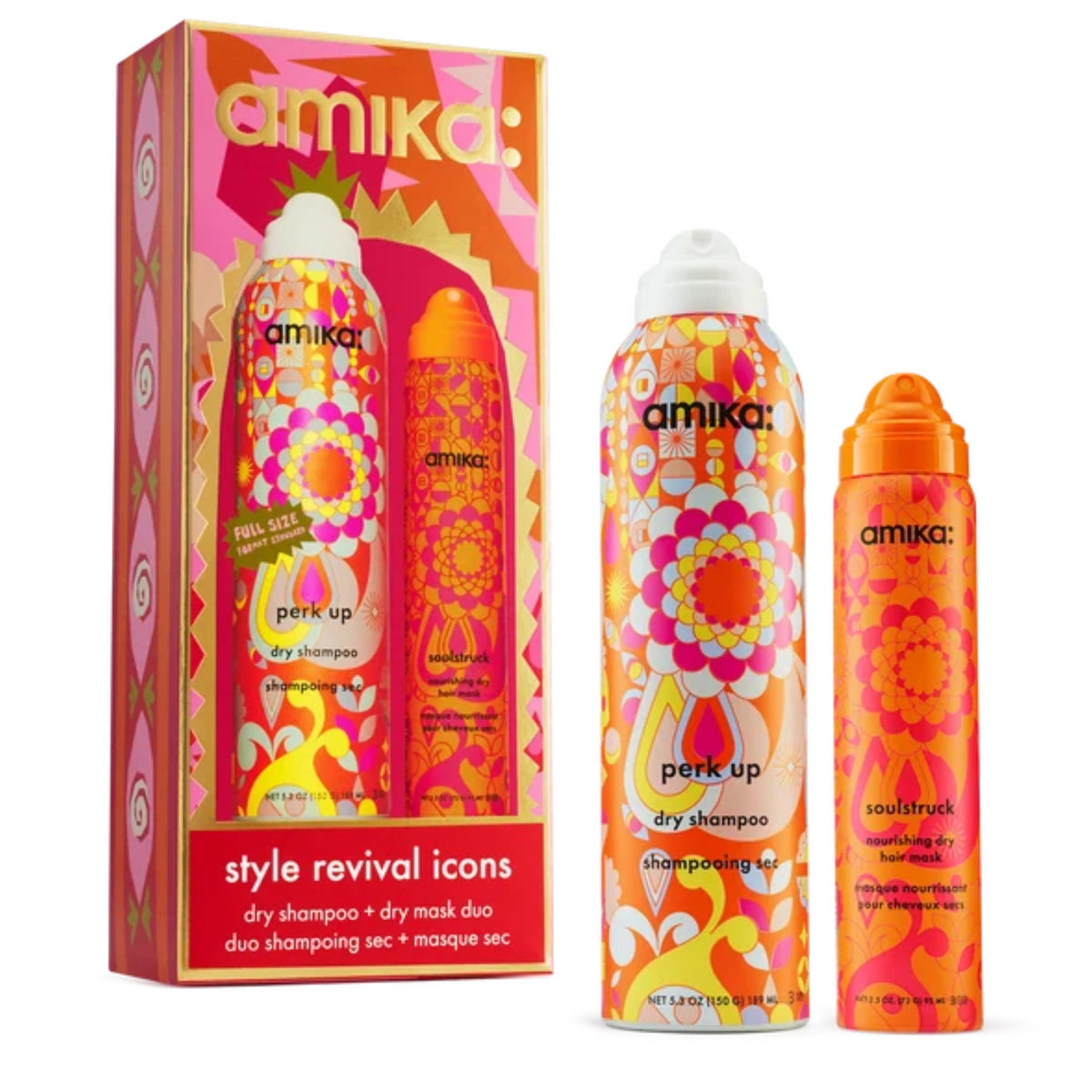 Amika Style Revival Icons Dry Shampoo Holiday Set