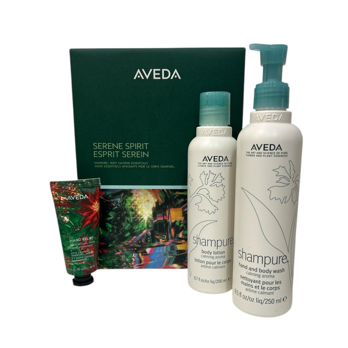 Aveda Serene Spirit Shampure Body Calming Essentials Gift Set