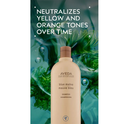 Aveda Blue Malva Color Shampoo - Neutralizes Brassiness