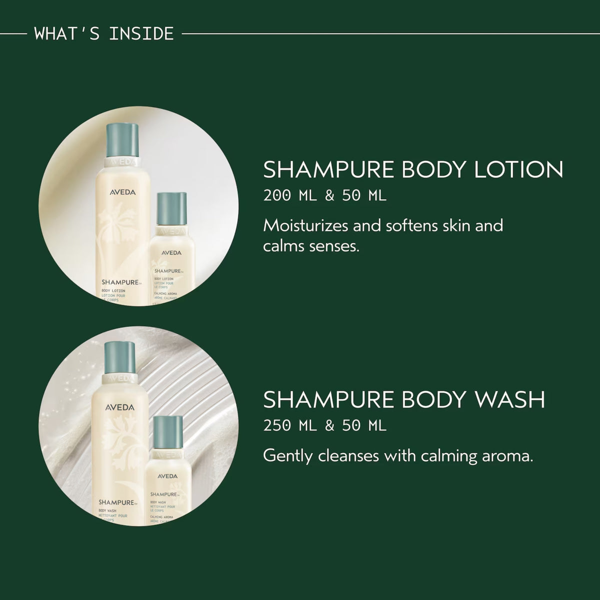 Aveda Gift of Tranquility Shampure Body Set