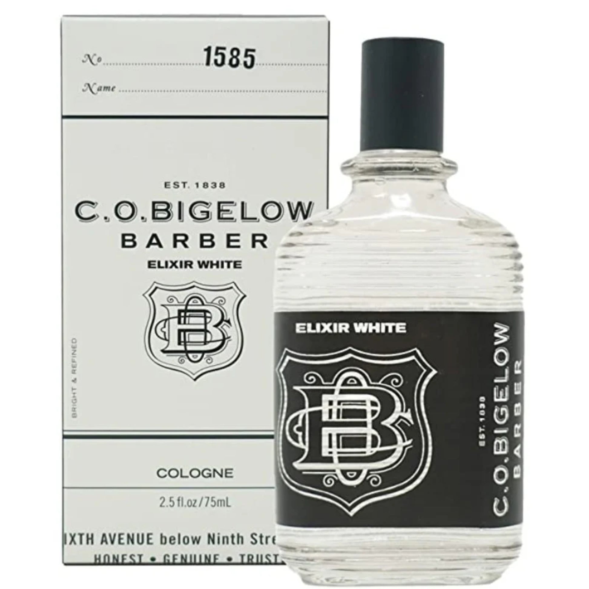 
C.O. Bigelow Elixir White Cologne No. 1585 - 2.5 Oz
