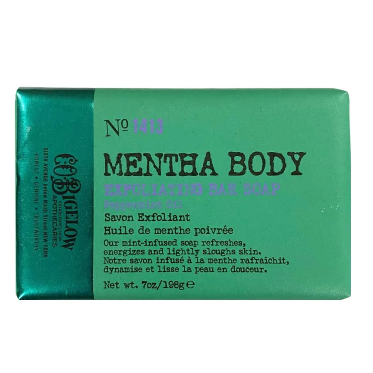 C.O. Bigelow Mentha Exfoliating Body Soap No. 1413