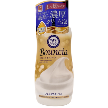 Cow Brand Bouncia Body Wash - Rich Foam Moisturizing Body Soap