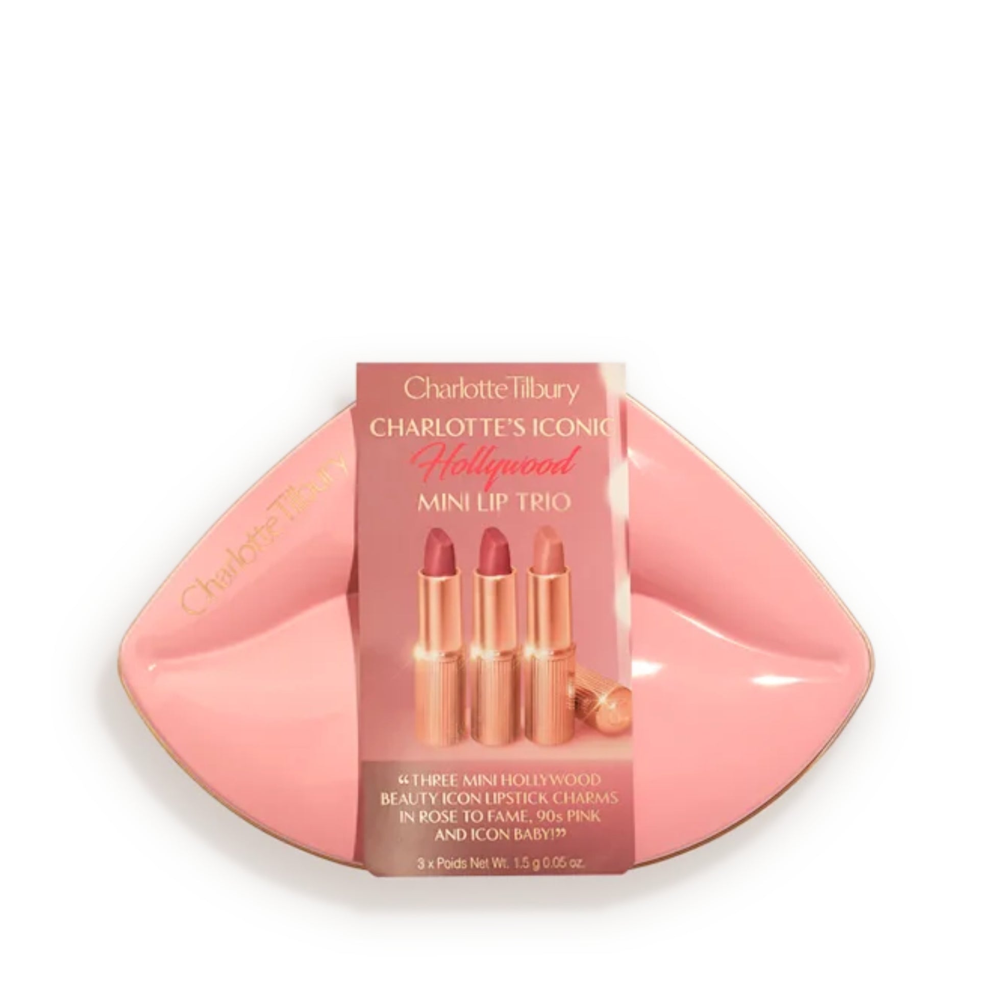 Charlotte Tilbury Iconic Mini Lip Trio Kit - 3 x 0.05oz