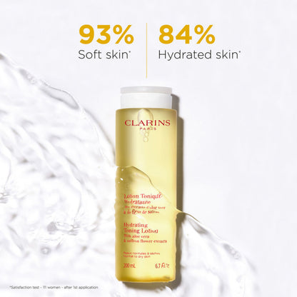 Clarins Hydrating Toning Lotion with Aloe Vera & Saffron Flower