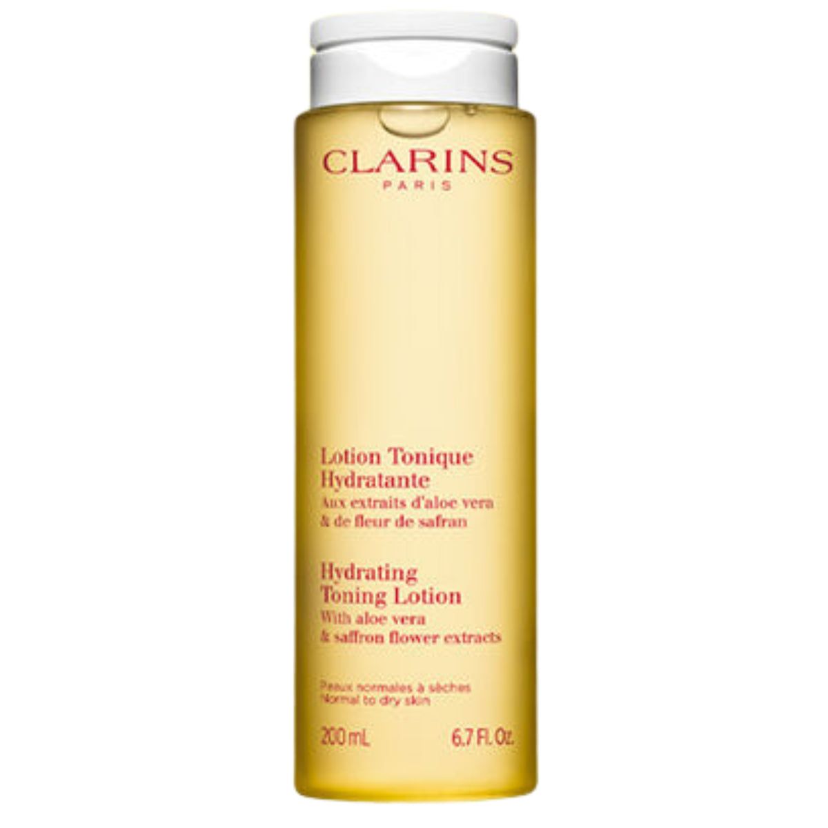 Clarins Hydrating Toning Lotion with Aloe Vera & Saffron Flower
