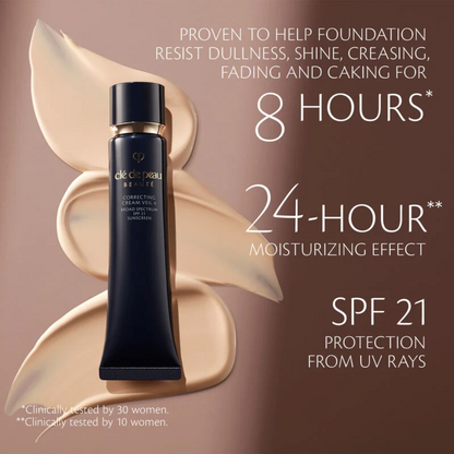 Clé de Peau Beauté Correcting Cream Veil SPF 25 PA++ – luminous skin perfecting veil with sun protection