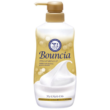 Cow Bouncia Premium Moist Body Wash - White Soap Scent (480ml)