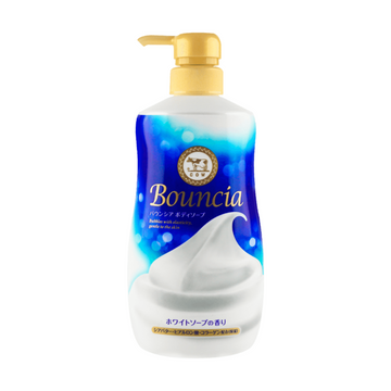 Cow Brand Bouncia Body Soap White Soap Fragrance - 480ml