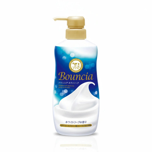 Cow Brand Bouncia Body Wash White Flower Garden Scent - 480ml
