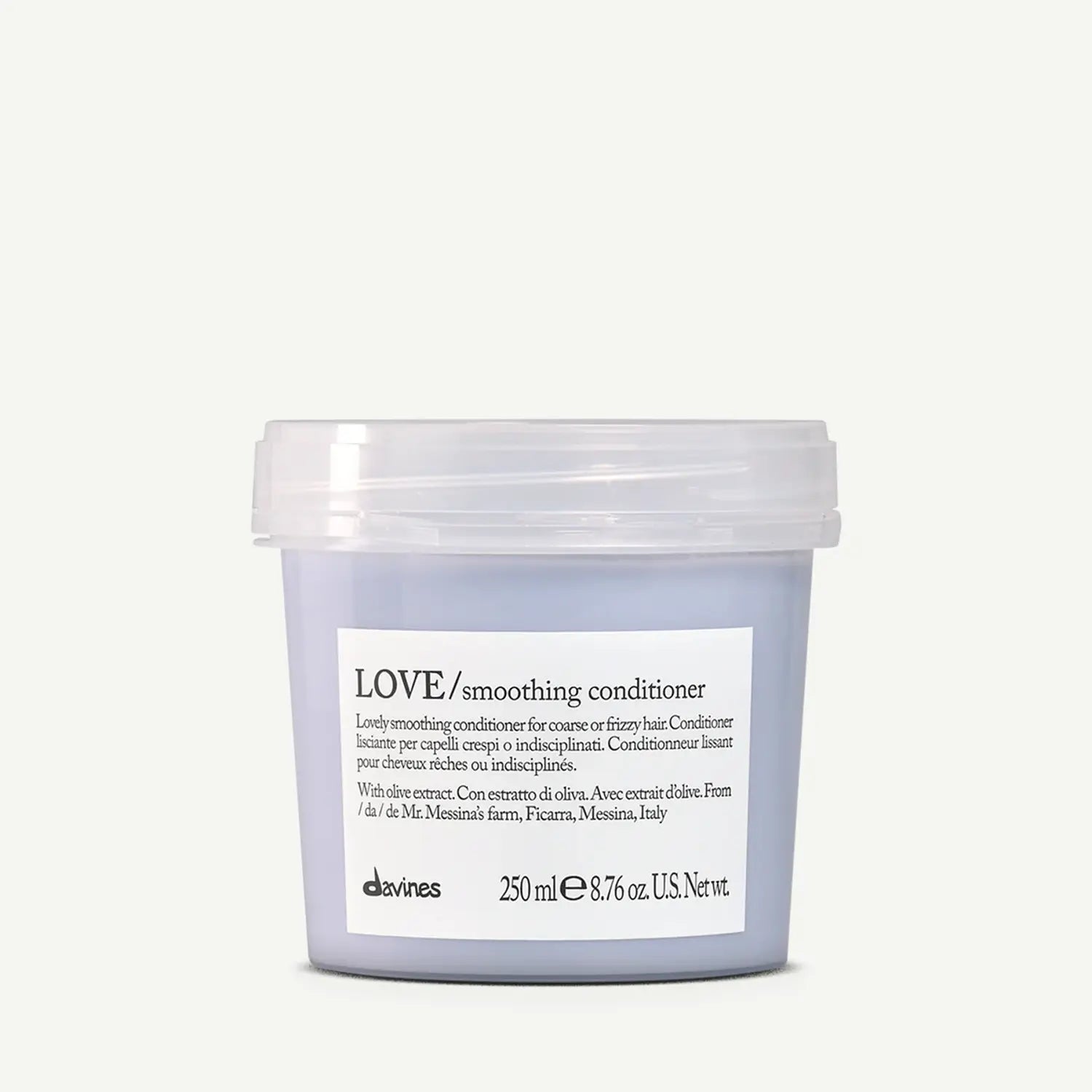 Davines LOVE SMOOTHING CONDITIONER for Frizzy or Unruly Hair, 250mL