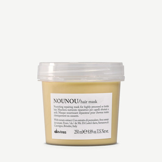 Davines NOUNOU Hair Mask for Highly Processed Hair 250mL