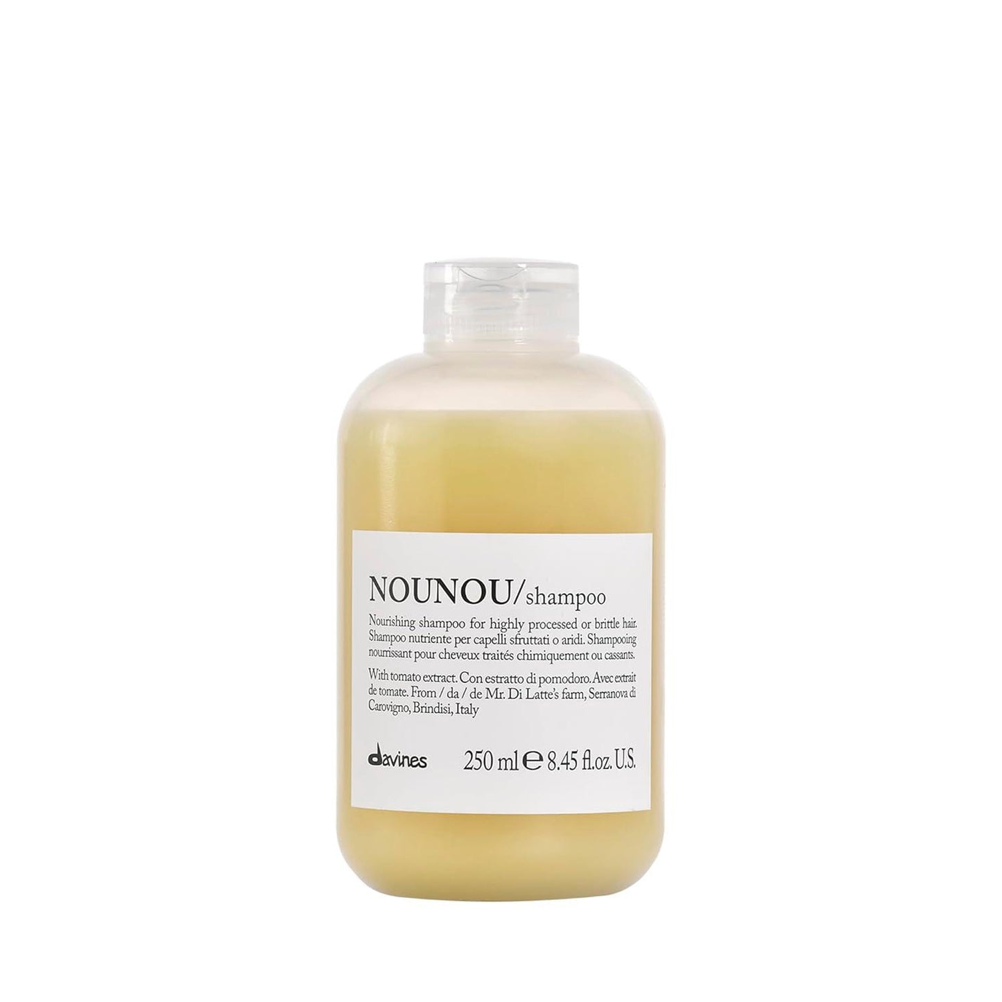 Davines NOUNOU SHAMPOO for Highly Processed Hair, 250mL