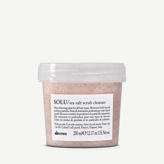 Davines SOLU Sea Salt Scrub Cleanser 250mL