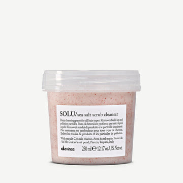 Davines SOLU Sea Salt Scrub Cleanser 250mL