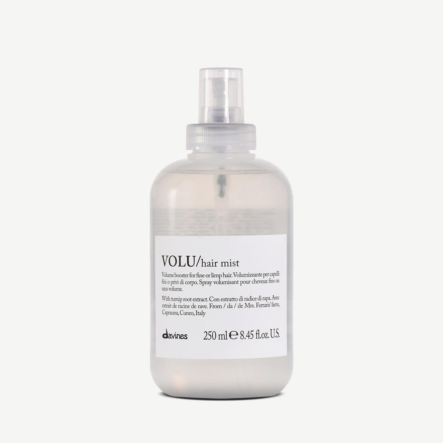 Davines VOLU Hair Mist for Volume and Body 250mL